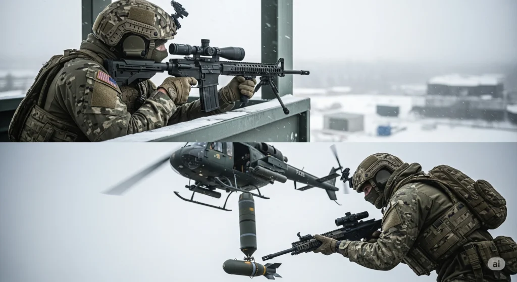 Players executing a coordinated mission in Call of Duty: Modern Warfare 2's Spec Ops split-screen mode on Xbox 360.