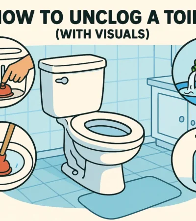 How to unclog a toilet