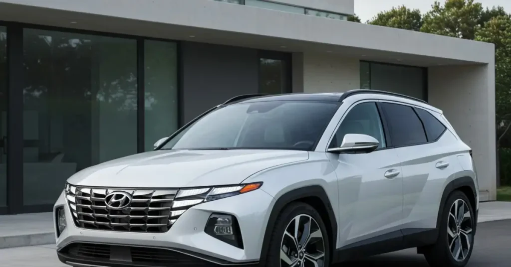 2025 Hyundai Tucson SUV under 35000 in the US showcasing modern design technology and warranty benefits