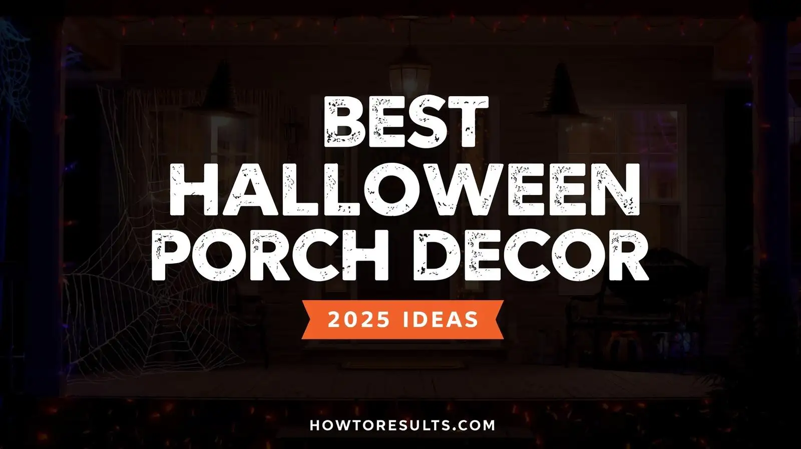 Halloween Porch Decor 2025