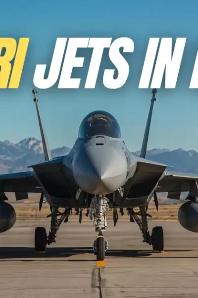 A Qatari Air Force F-15QA jet on the tarmac, symbolizing the new qatar idaho military partnership.