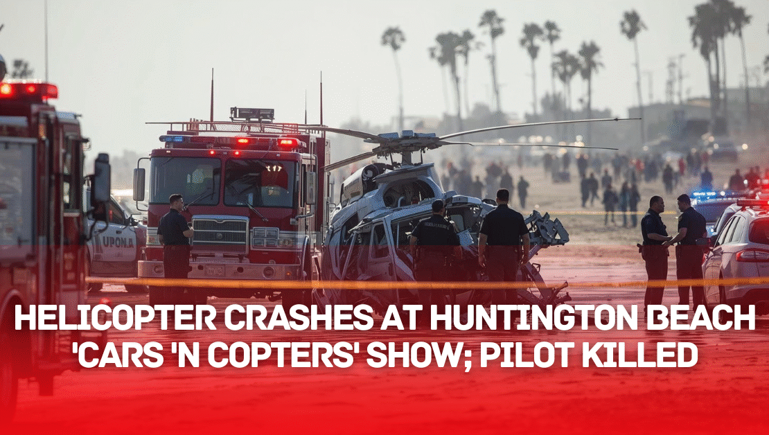 helicopter crash huntington beach