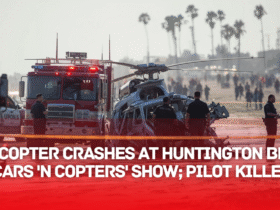 helicopter crash huntington beach
