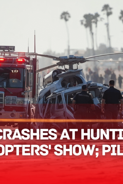 helicopter crash huntington beach