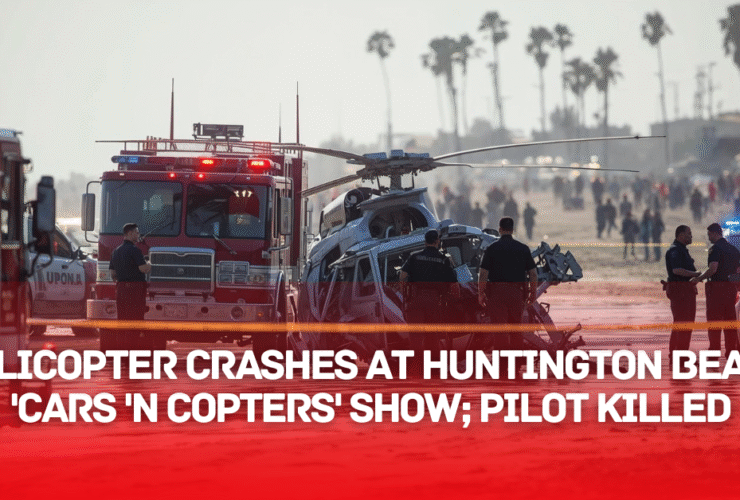 helicopter crash huntington beach