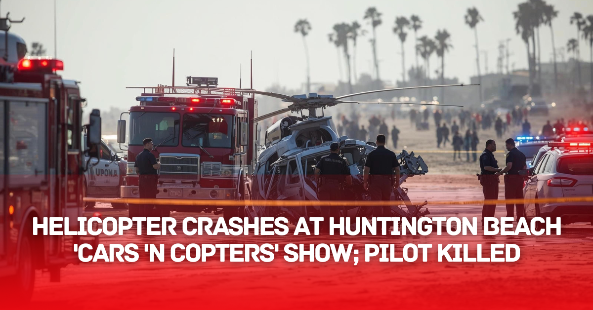 helicopter crash huntington beach