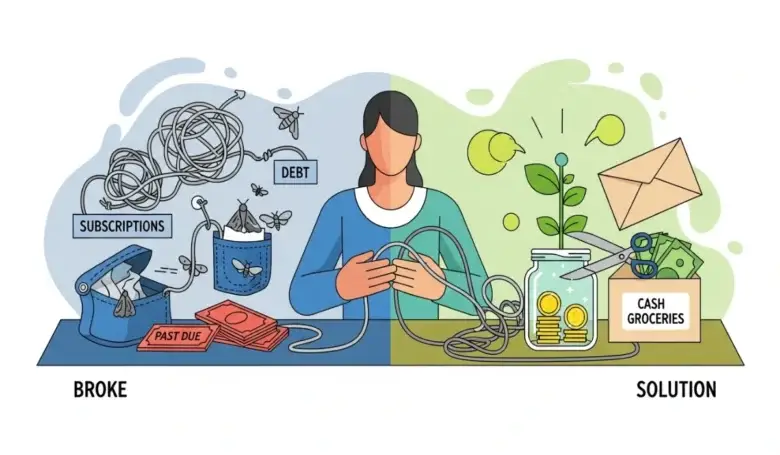 How to save money when broke