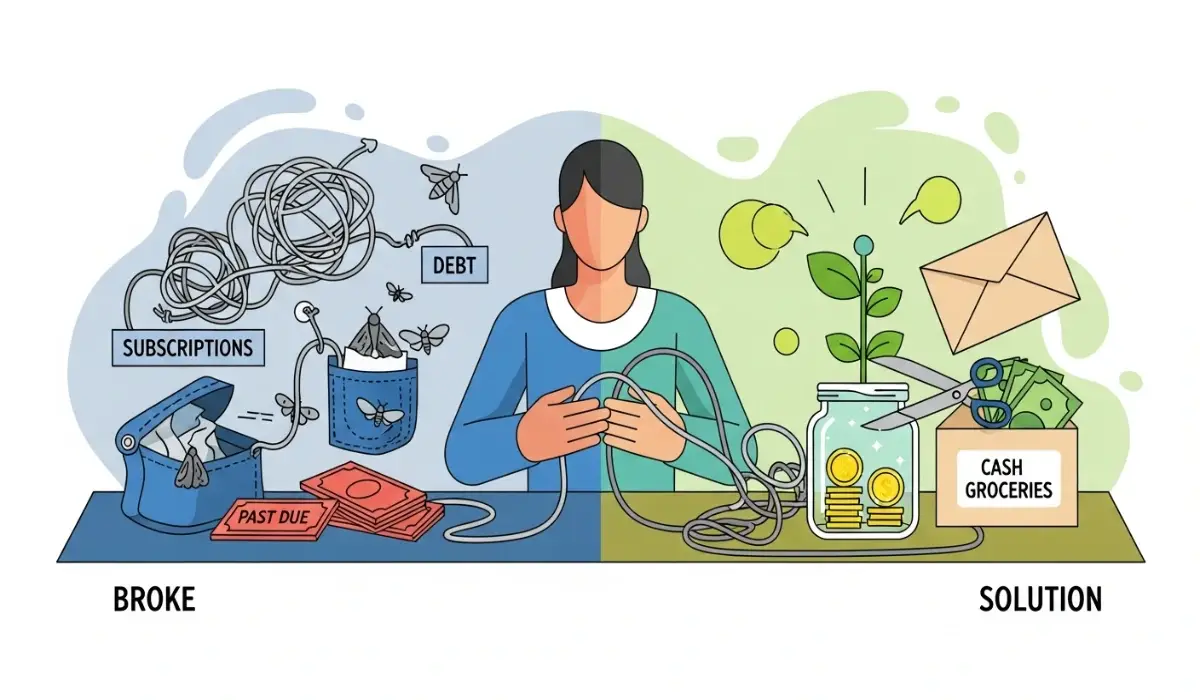 How to save money when broke